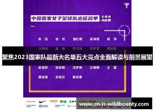 聚焦2023国家队最新大名单五大亮点全面解读与前景展望